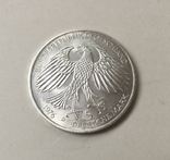 5 марок, 1976 г, ФРГ, юбилейная, 300 лет со дня смерти Ганса Якоба Кристоффеля фон Гриммел, фото №3