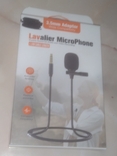 Микрофон новый Lavalier MicroPhone Петличка для андроид, фото №3