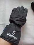 Oxford Spartan Мотоперчатки мужские утепленные влагостойкие кожа замш черные М, фото №10
