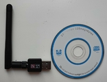 Сетевой адаптер USB 2.0 Wi-Fi 802.11n с антенной, фото №5