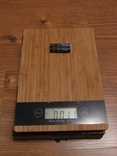 Кухонні сенсорні ваги Electronic MS-А 5кг шаг від 1g, з бамбуковою платформою, numer zdjęcia 4
