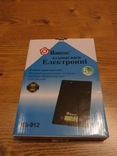 Електронні сенсорні кухонні ваги на 5 кг Domotec MS-912 Чорні, фото №2