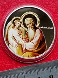  2 долари,Ніуе 2011 Евангеліст - Святий Матвій+, фото №6