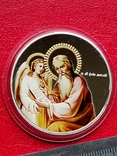  2 долари,Ніуе 2011 Евангеліст - Святий Матвій+, фото №7