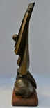Бронзова скульптура Святослава Саратовського "Очі дівочі", фото №3