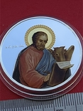 2 долари,Ніуе 2011 Евангеліст - Святий Лука, фото №2