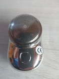 Портативная туристическая бритва для суточной щетины USB со встроенным аккумулятором, фото №2