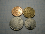 Монети світу 4 шт., фото №4