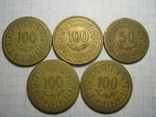 Монети Тунісу 5 шт., фото №2
