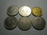 Монети Сінгапура 6 шт., фото №5