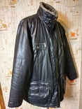 Куртка демісезонна чоловіча BUGATTI екошкіра(напилення) р-р 60, numer zdjęcia 4