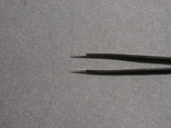 Пинцет радиотехнический,антимагнитный,прямой,острый.Ультратонкий пинцет из стали ESD-12, фото №3