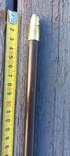 Тростина довжиною 90 см, срібляста ручка, Франція, стиль модерн, фото №3