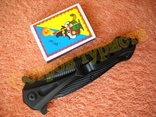 Нож выкидной Black Pike бита клипса с чехлом, фото №10