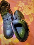 Ботинки Италия р.41 кожаные женские с бордовыми блестящими вставками, фото №4