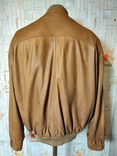 Куртка шкіряна чоловіча без утеплювача CHEMISCHE р-р 50, фото №7