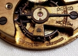 Механізм жовтого кишенькового годинника, фото №4