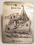 Корабель Блюхер. / S/S Blucher. Hamburg America Line. Жетон службовий члена команди., фото №6