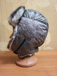 Нова зимова шапка-ушанка ТМ Дембохаус (Тадей), розмір 54, photo number 5