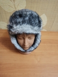 Нова зимова шапка-ушанка ТМ Дембохаус (Тадей), розмір 54, фото №6