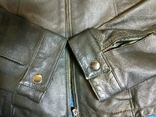 Куртка шкіряна жіноча без ярлика р-р прибл. S-XS, фото №8
