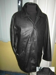 Велика класична шкіряна чоловіча куртка. Smooth Collection. Німеччина. 62р. Лот 701, фото №2