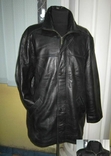 Велика шкіряна чоловіча куртка LEDER Spezial. Німеччина. 68р. Лот 1117, фото №2