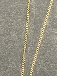 Золотий ланцюжок з хрестиком та діамантом, фото №5