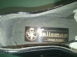Чоловічі танцювальні туфлі Talisman стандарт Талисман лак розмір 265, фото №4