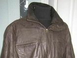 Велика шкіряна чоловіча куртка MORENA. Німеччина. 62р. Лот 1119, фото №8