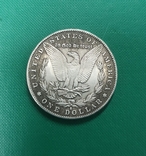  Срібний долар США , 1890 р. копія, фото №2