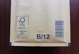 Бандерольные конверты В/12 (14х22 см. по наружи) 50 шт, фото №3