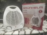 Тепловентилятор электрический Grunhelm Новый в родной упаковке, фото №2