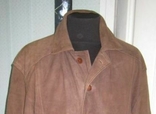 Класична шкіряна чоловіча куртка DAVIGNO. Італія. 58р. Лот 1121, фото №8