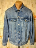 Куртка джинсова чоловіча H &amp; M коттон p-p L, фото №2