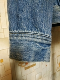 Куртка джинсова чоловіча H &amp; M коттон p-p L, фото №6