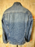Куртка джинсова чоловіча H &amp; M коттон p-p L, фото №7