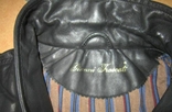 Легенька укорочена шкіряна чоловіча куртка-піджак. Gianni Frascati. Італія. 56р. Лот 1123, фото №8