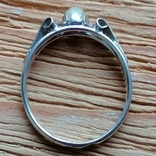 Кольцо серебро 16 р интересные клейма, фото №6