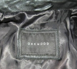 Велика шкіряна чоловіча куртка OAKWOOD. Англія. 60р. Лот 1126, фото №6