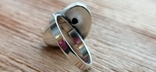 Кольцо скань серебро с турмалинами без клейма, фото №8