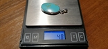 Кулон серебро с синим камнем, фото №10