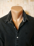 Потужна джинсова чоловіча сорочка RIVER ISLAND коттон стрейч p-p М, фото №5