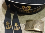 Дембельська безкозирка, севєрний флот, пряжка вмф + бонус, фото №3