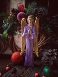Ангел, що молиться Ексклюзивна дерев'яна іграшка ручної роботи, фото №2