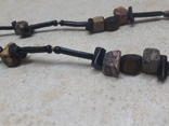 Ожерелье из Рога и нат. камня, фото №5