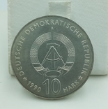 10 марок ГДР 1990 года, фото №2