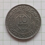 Марокко 10 франков 1947 год, фото №2
