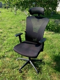 Крісло офісне Barsky Mesh Black BM02 стан як новий компьютерное кресло, фото №2