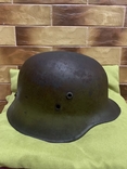 Стальной шлем Венгерский 1933-1945г. Родной покрас., фото №4
